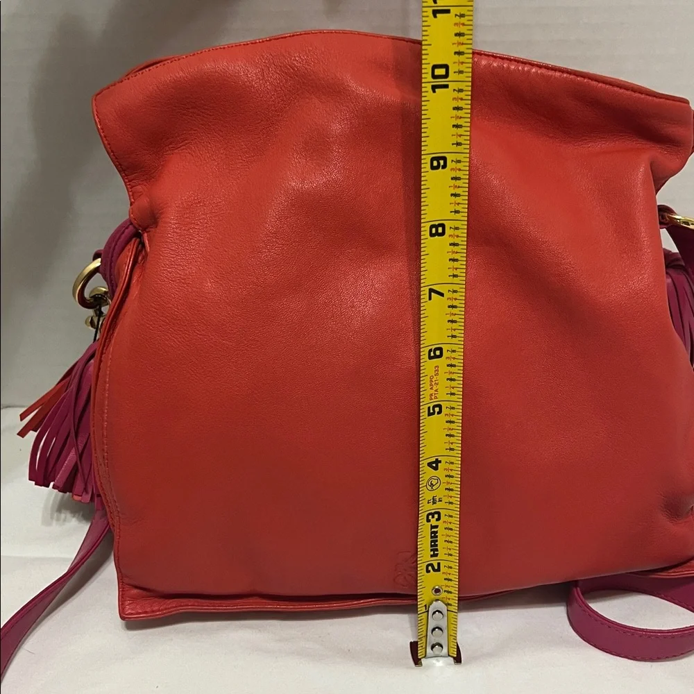 LOEWE LEATHER FLAMENCO CROSSBODY BAG - Picture 13 of 17
